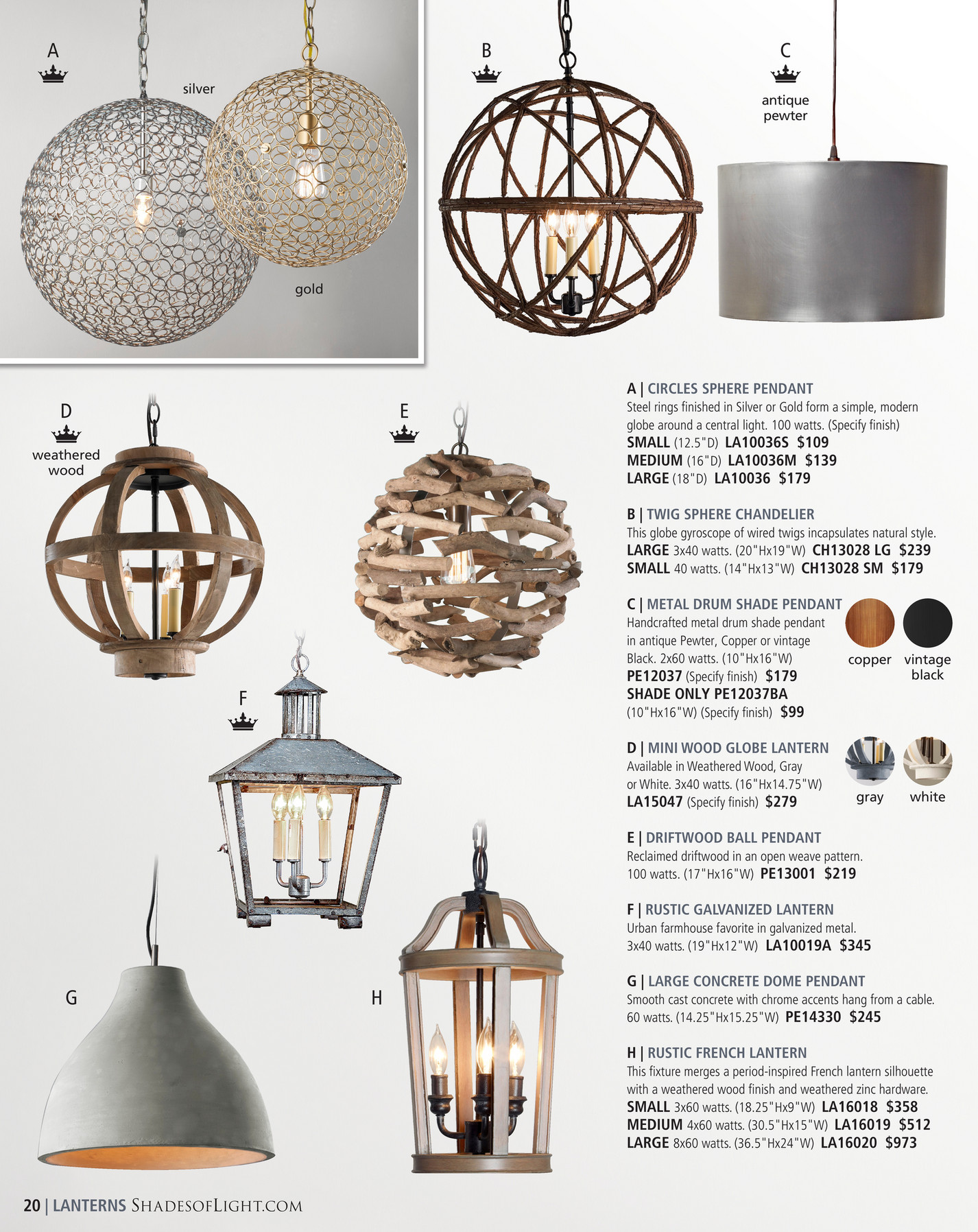 Shades Of Light Classic Luxuries 2018 Dome Shade