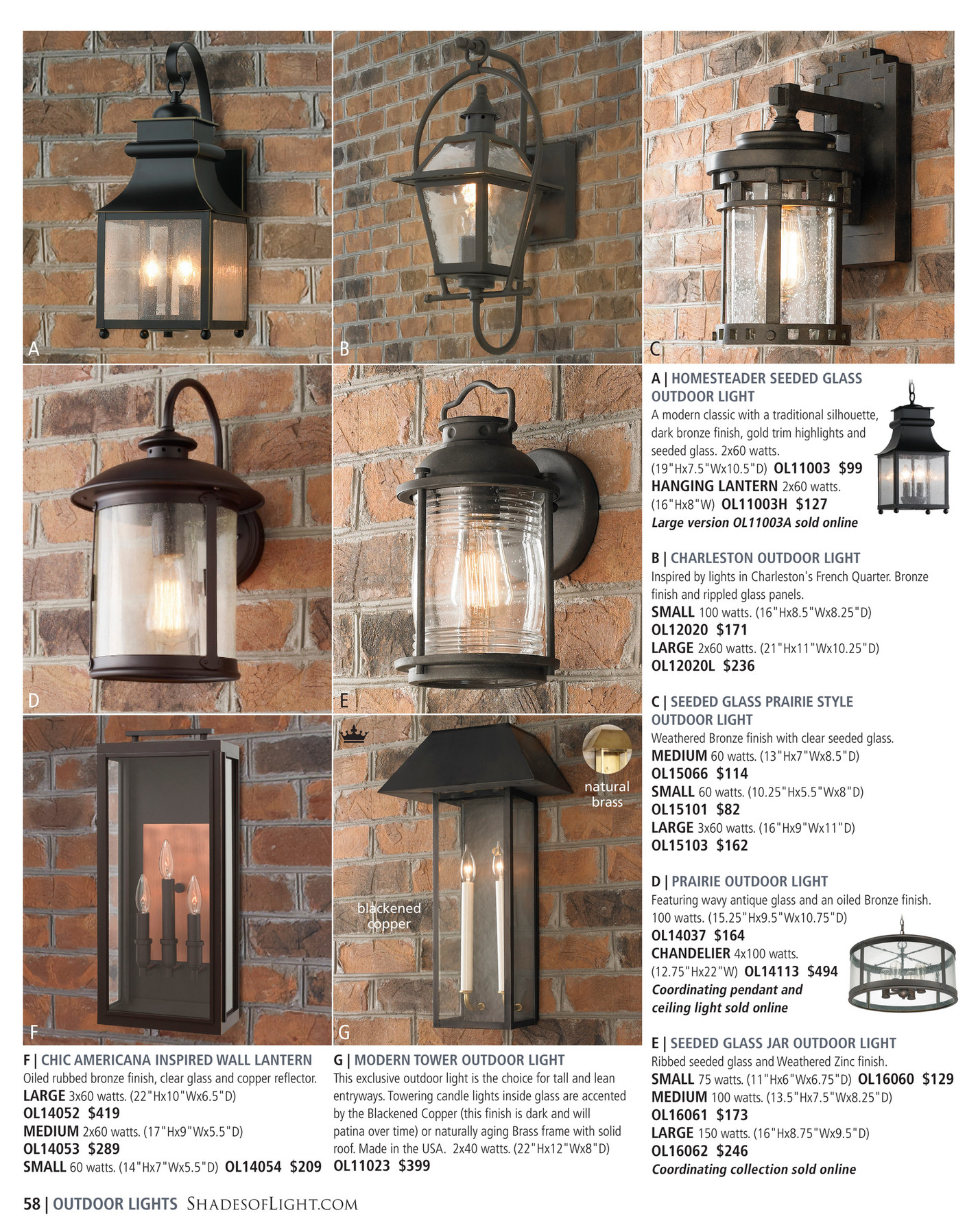Shades Of Light Global Market 2018 Charleston Outdoor Wall A B C Homesteader Seeded Glass Outdoor Light Modern Classic With Traditional
