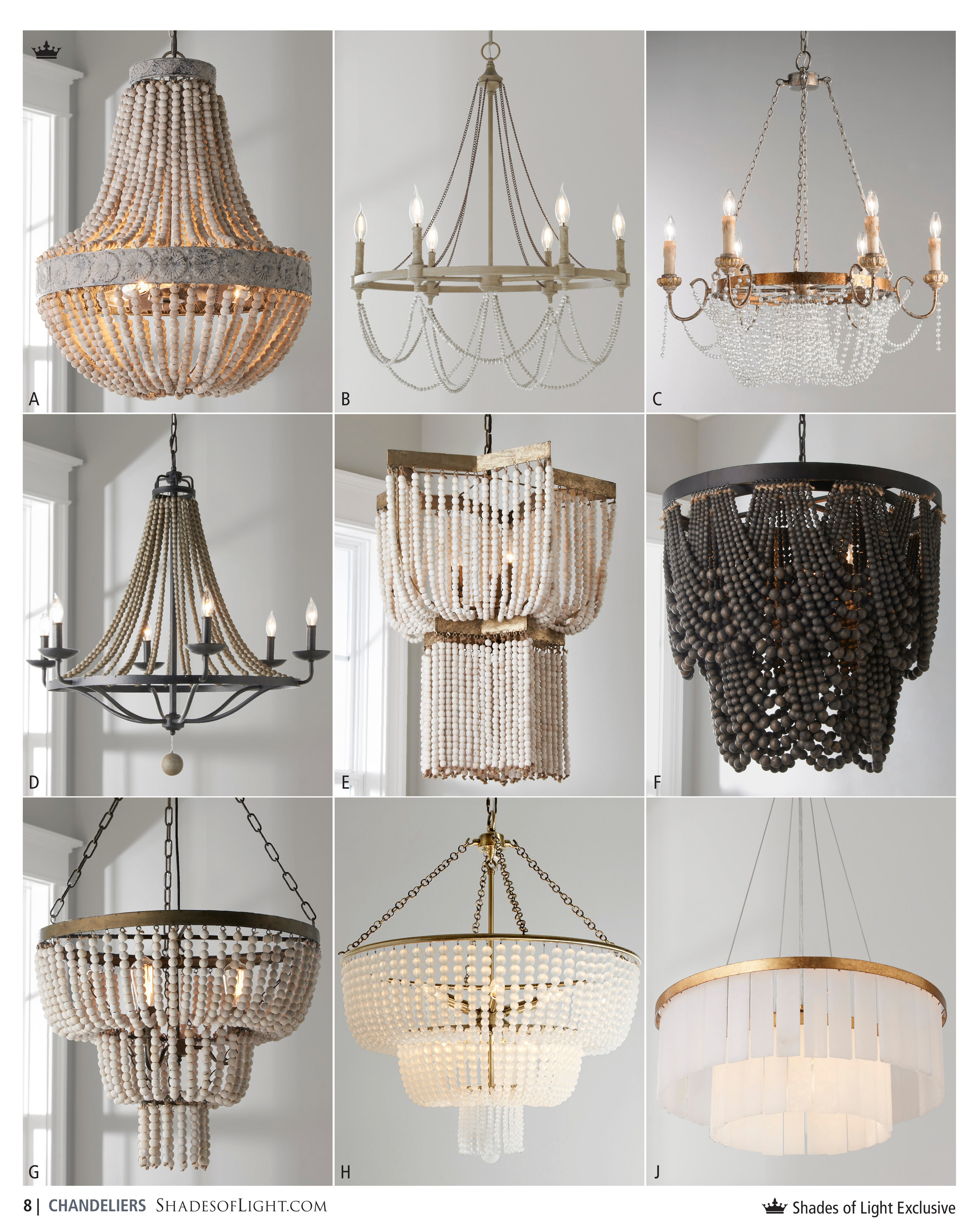 【新品未開封】「Chandelier」 Novelbright Liudefa Led Crystal Chandelier,24 Inch Modern Gold Pendant