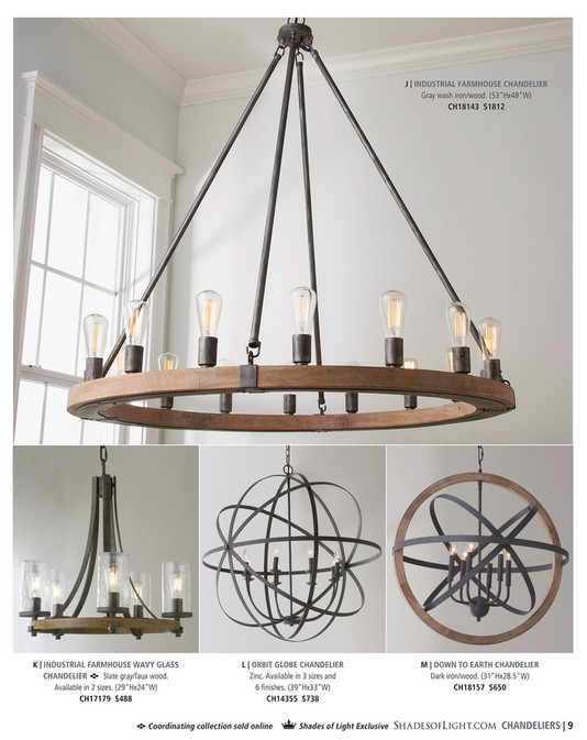 Boutique Mix 2021 Minimalist Iron Ring Chandelier 12 Light Shades of Light