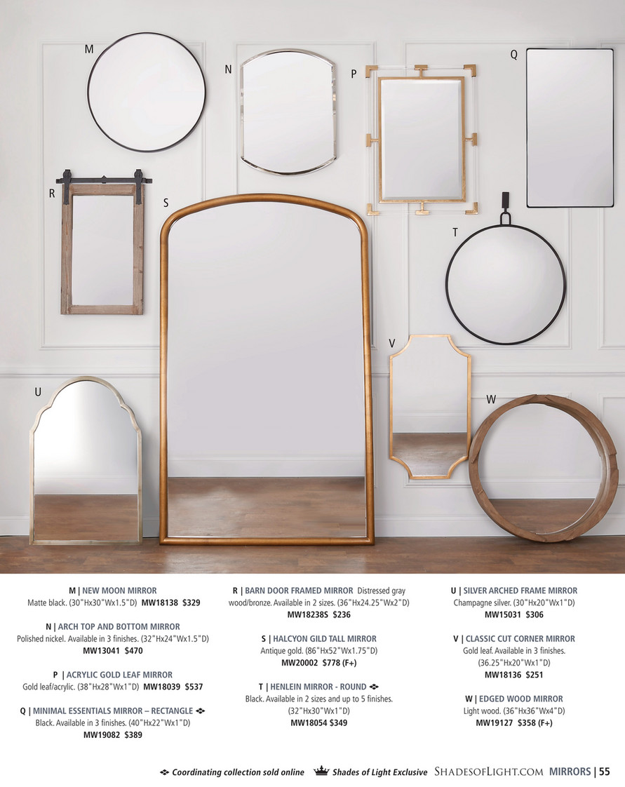 Shades of Light - Elevated Boho 2021 - Henlein Mirror - Oval, image size:891x1122