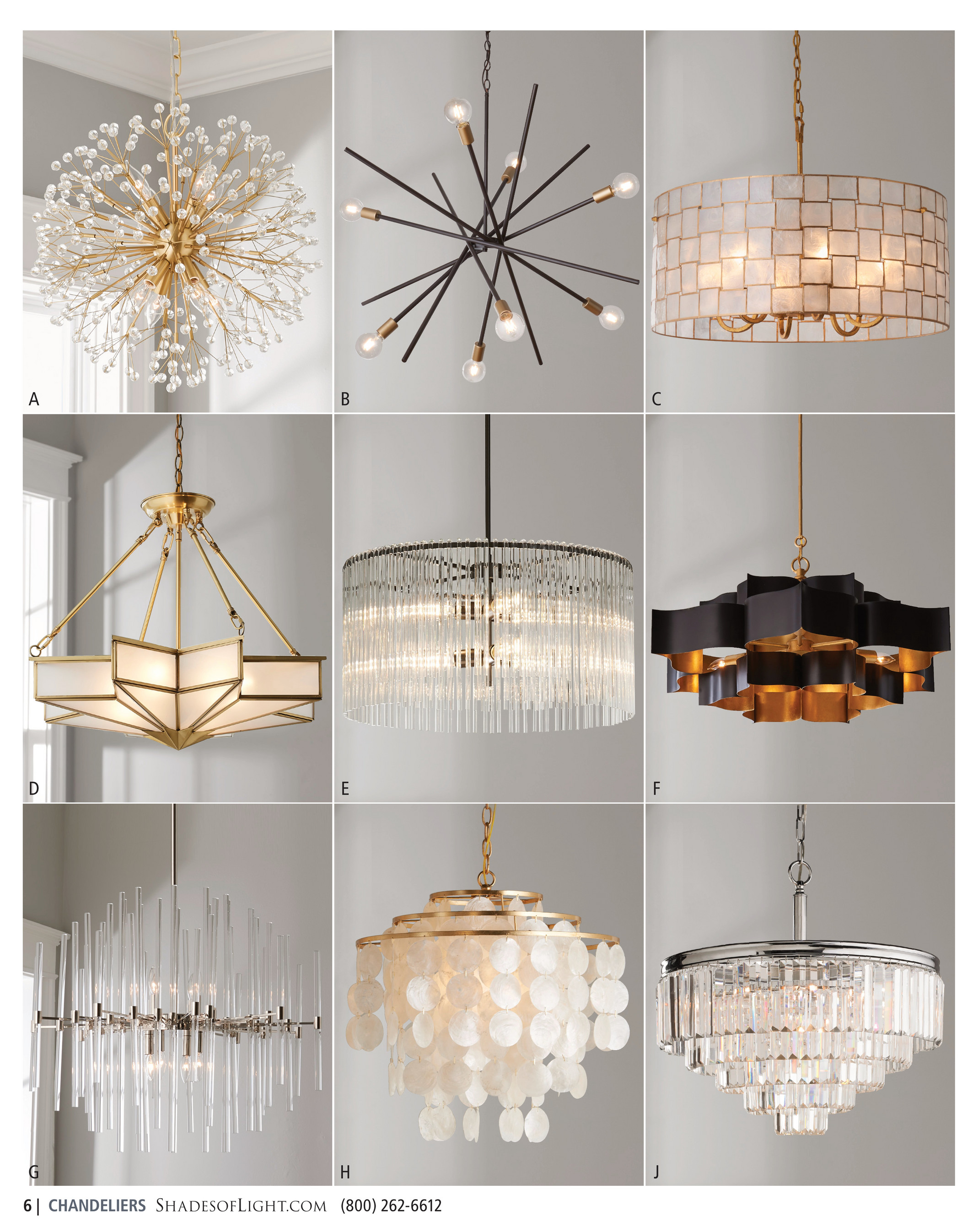 Eclectic Luxury 2022 - Shell and Crystal Drum  - Shades of Light