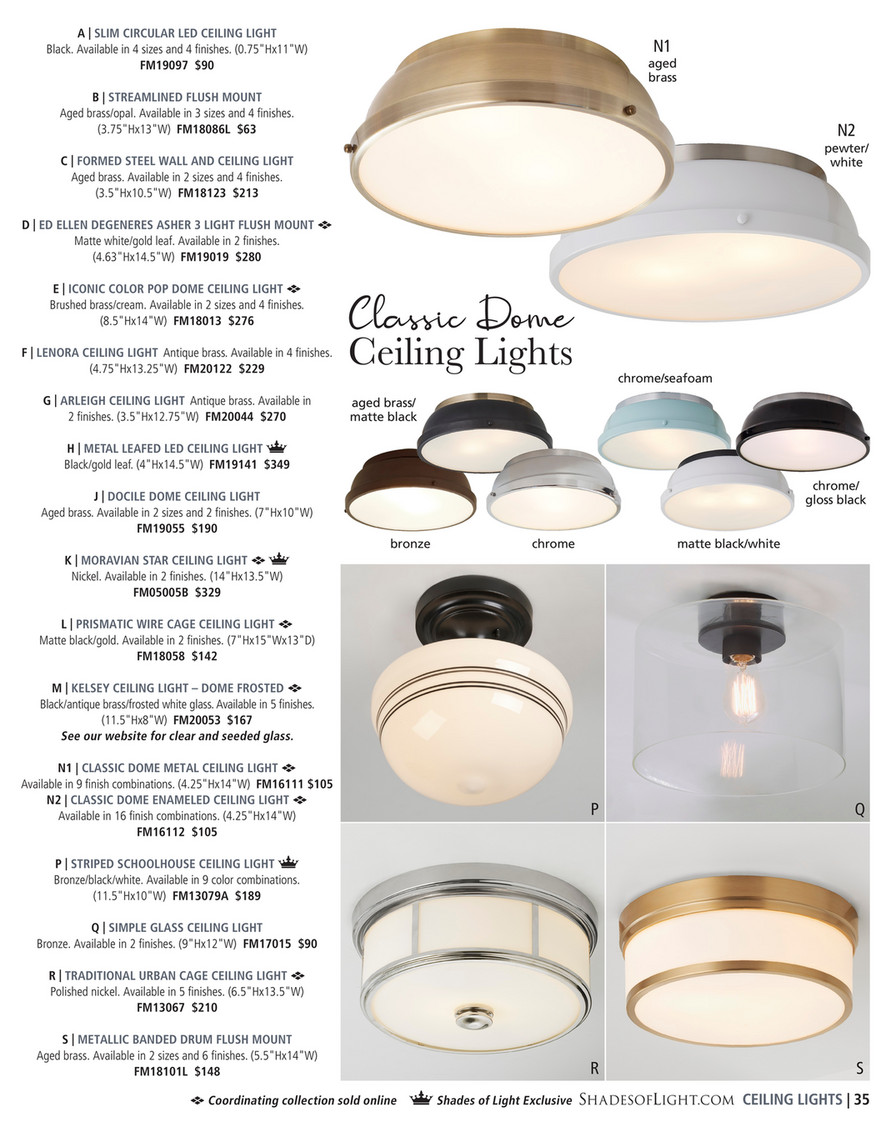 Shades of Light Organic Opulence 2022 Docile Dome Ceiling