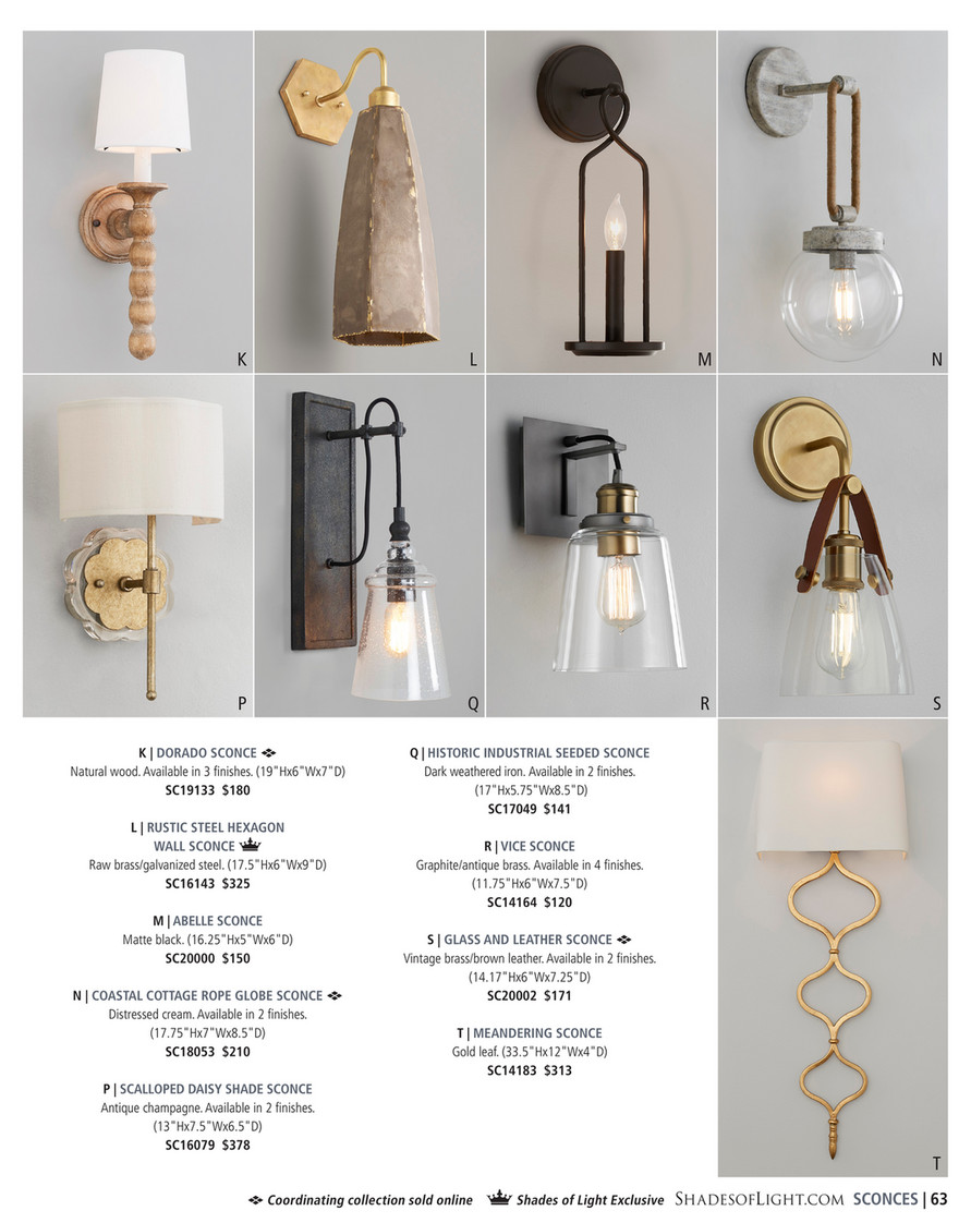 Dorado wall deals sconce