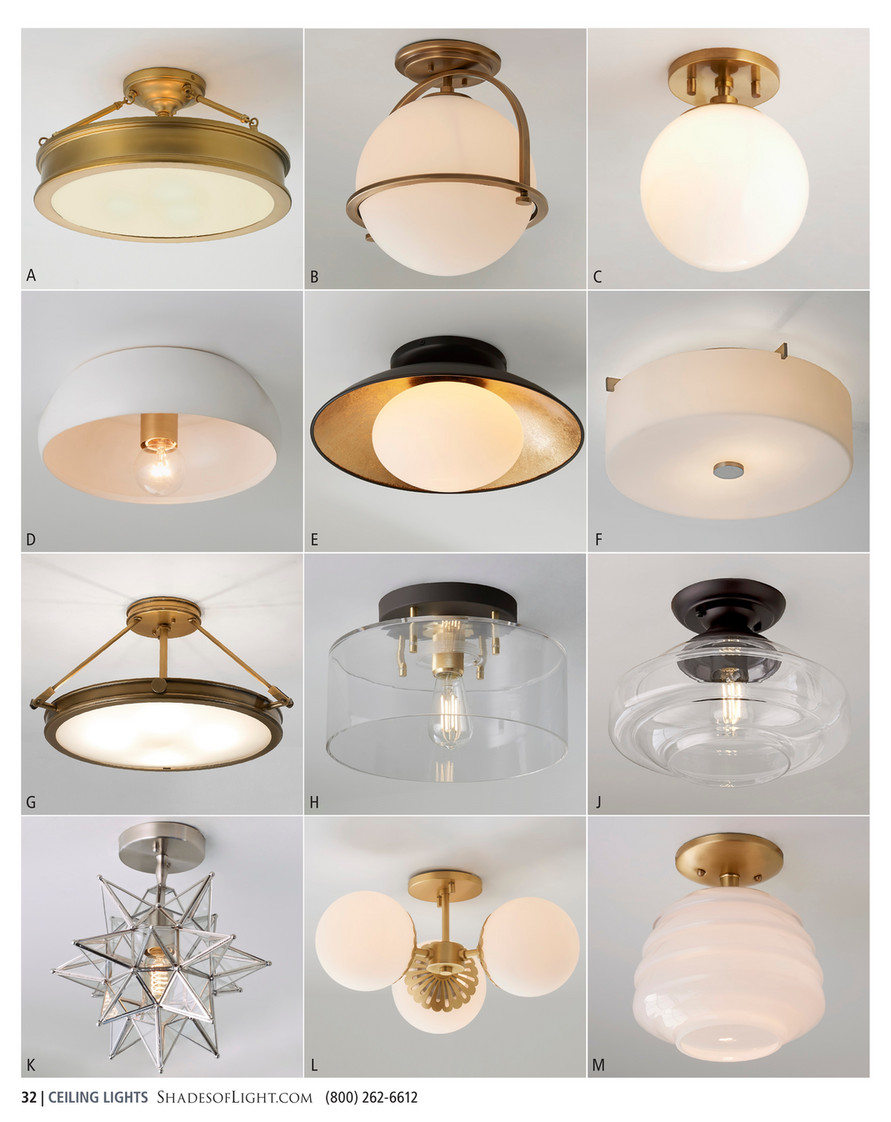 b and m ceiling lights