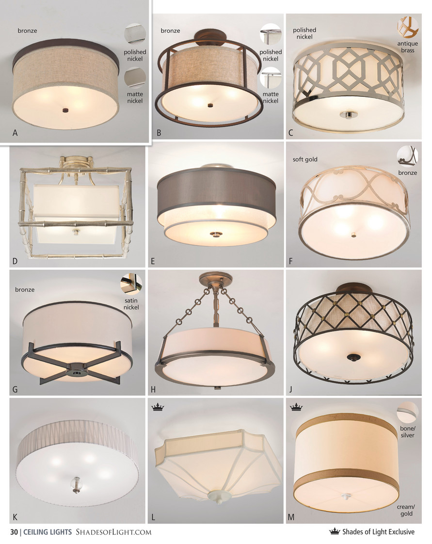 Tropical flush mount on sale ceiling lights