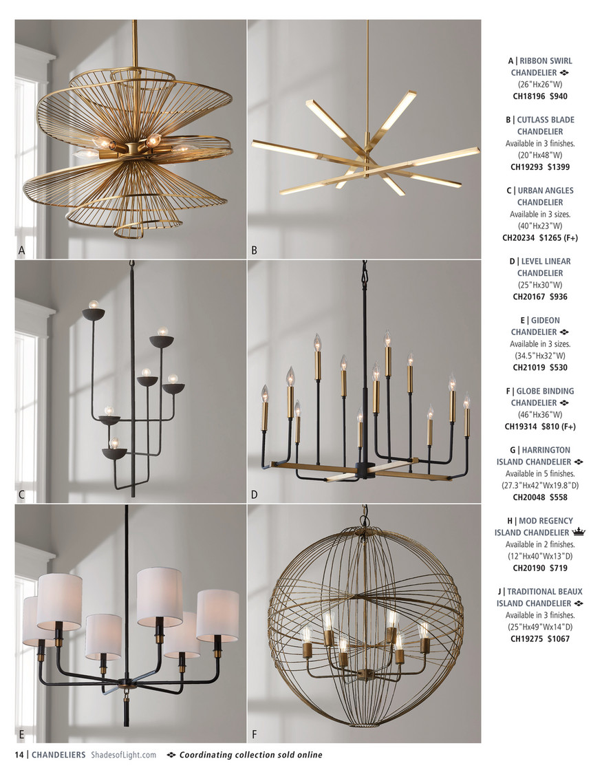 Shades of Light - Chris Loves Julia Lighting Collection - Modern