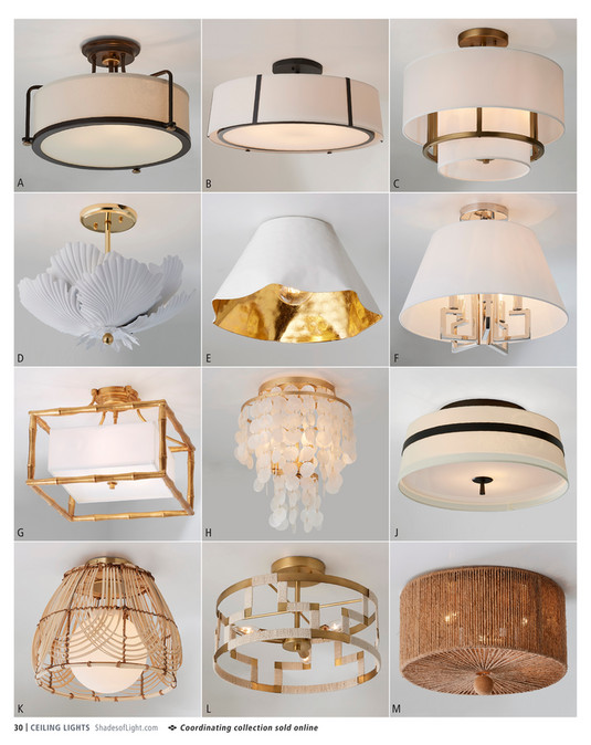 Shades of Light Chris Loves Julia Lighting Collection Page 3031
