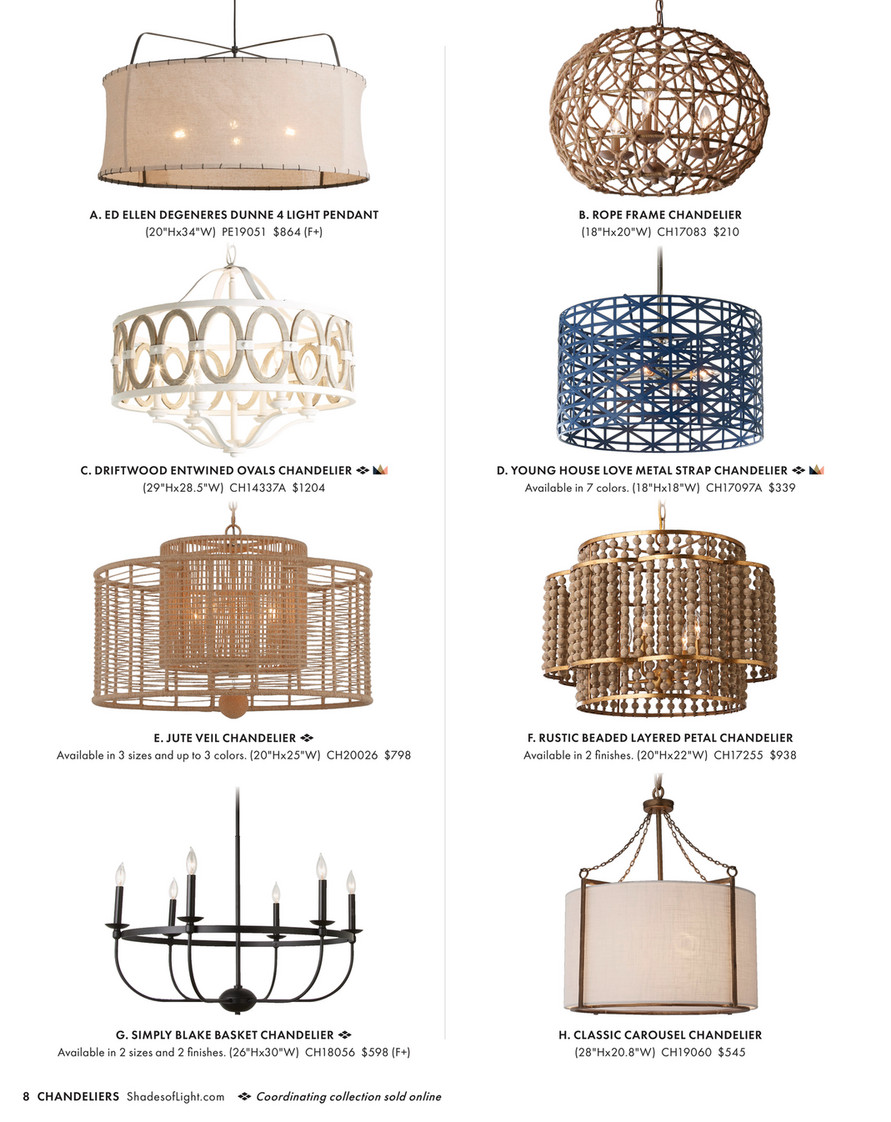 Shades of Light - Modern Cascadia 2023 - Ribbon Swirl Chandelier