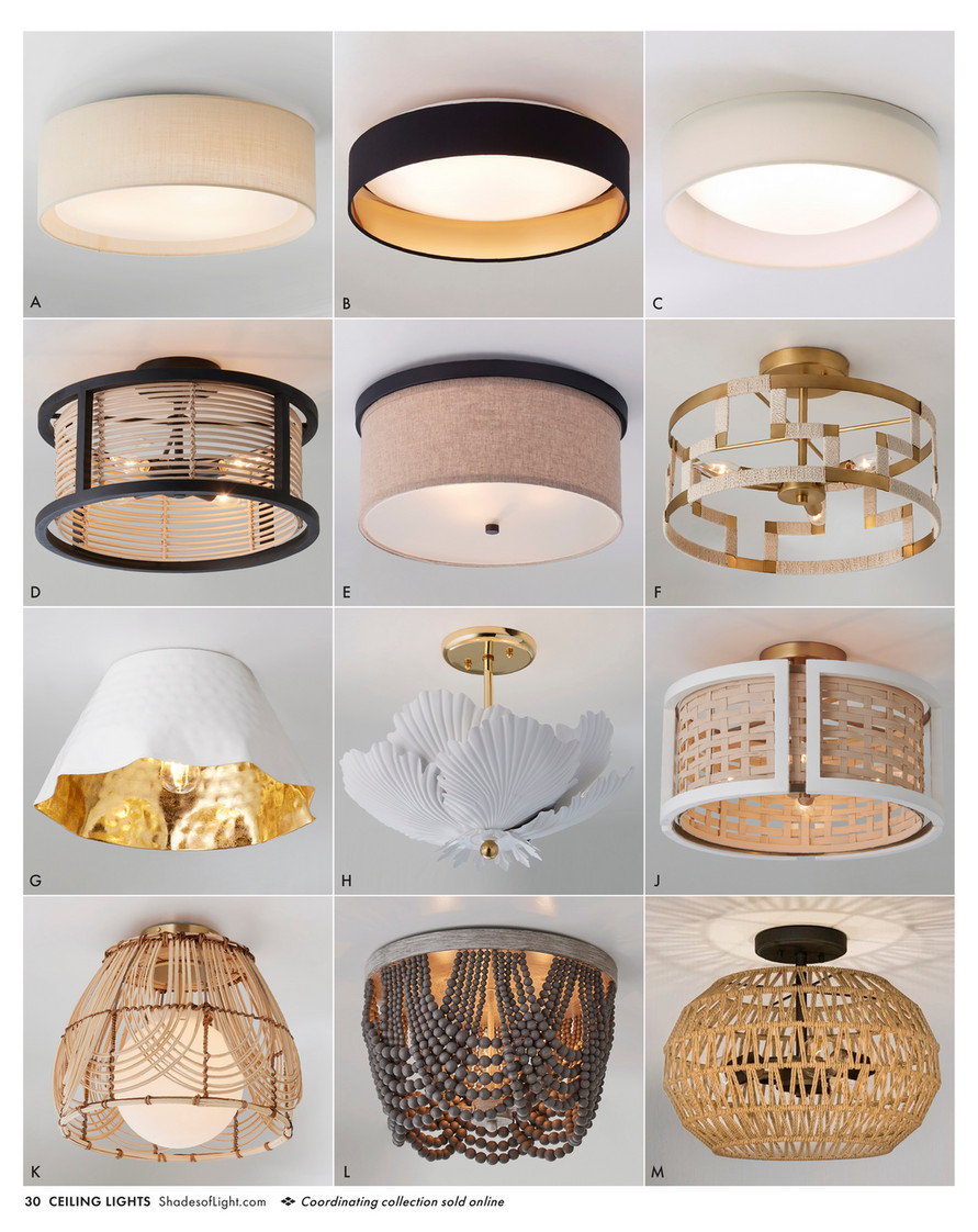 Modern ringed sale led ceiling light