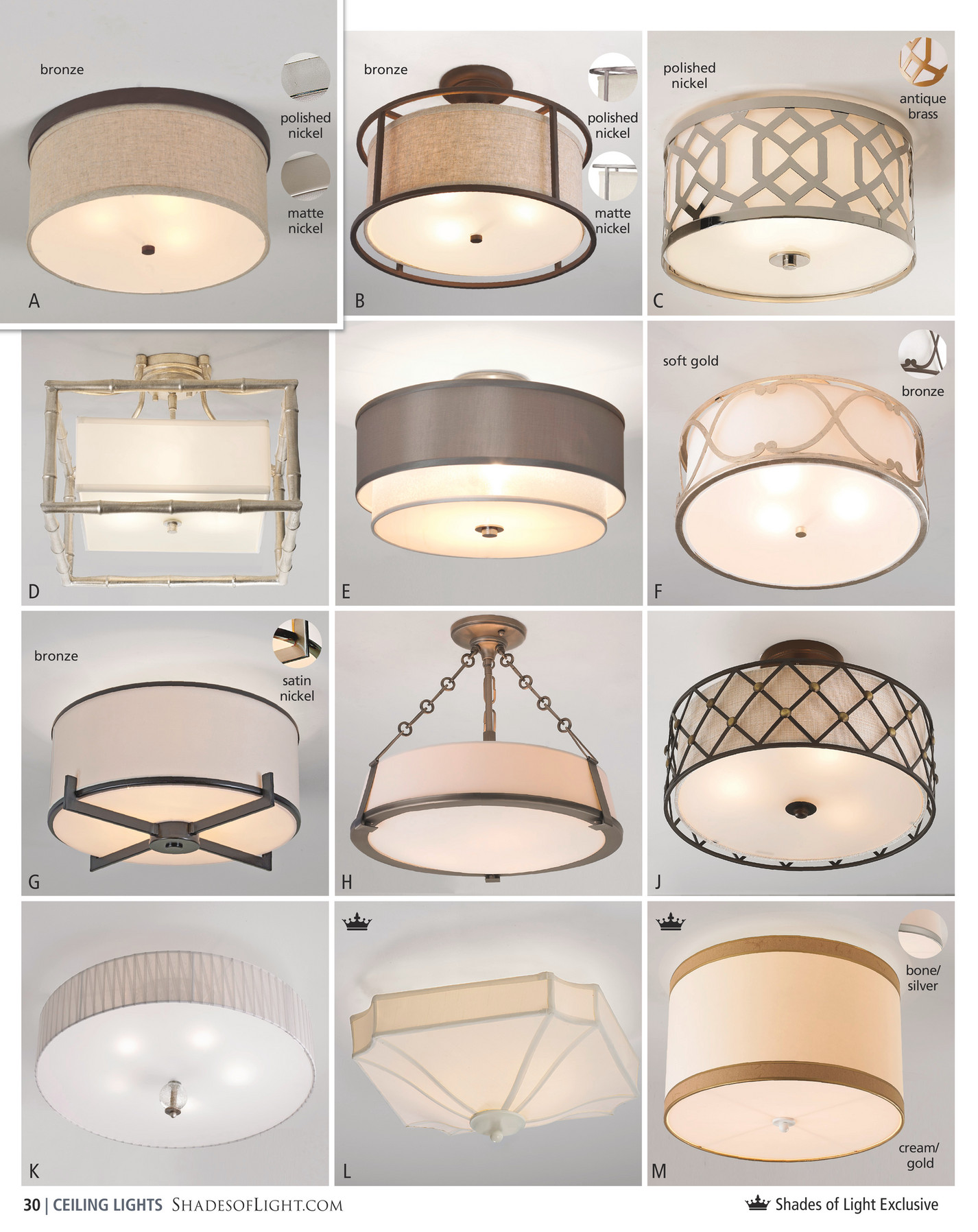 Shades Of Light Urban Renewal 2016 Flower Drum Shade Ceiling Light