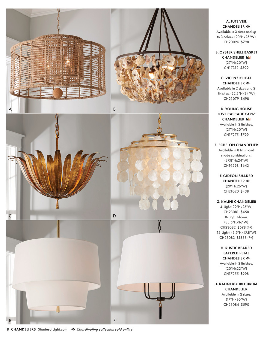 Shades of Light - Seaside Serenity 2024 - Axel Chandelier