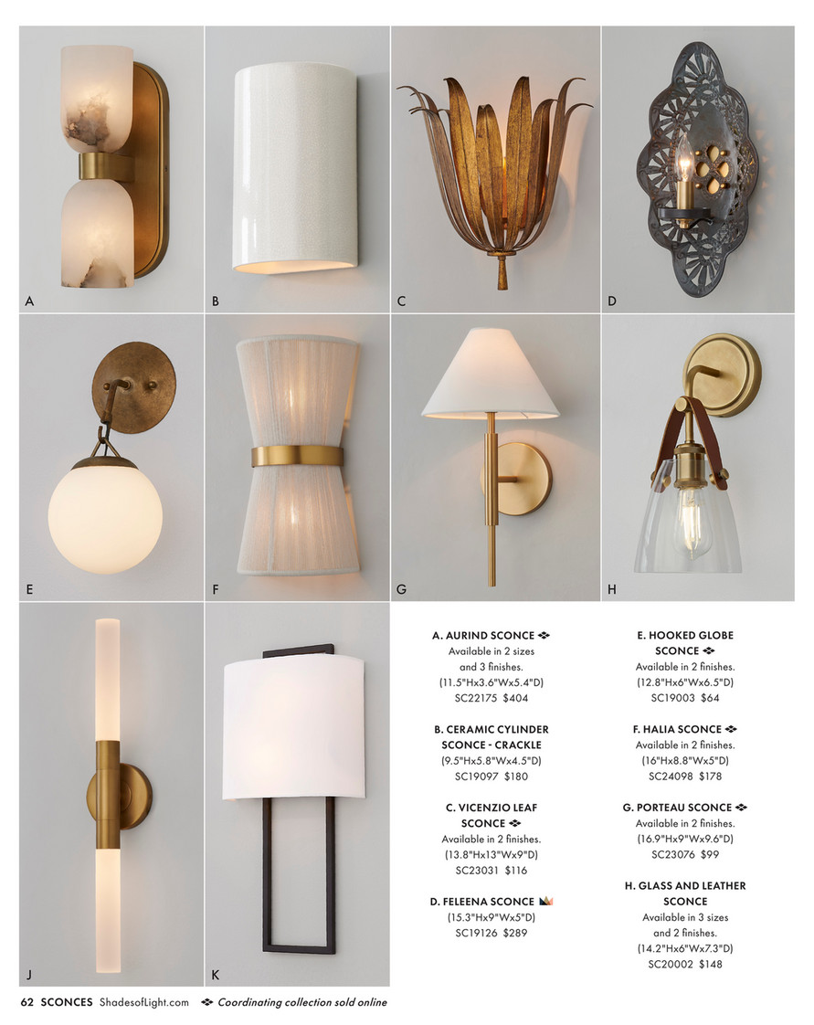Shades of Light - Hamptons Hideaway - Aurind Double Bath Sconce