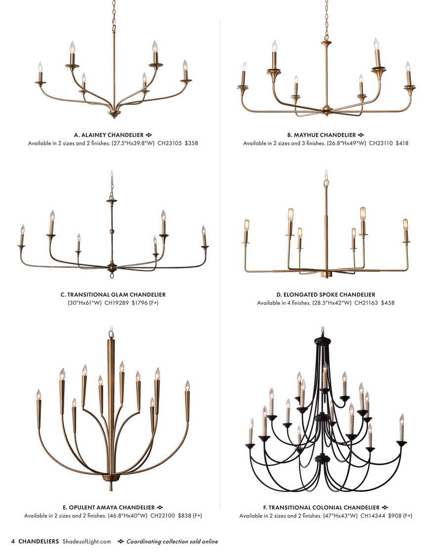 Shades of Light - Hamptons Hideaway - Ribbon Swirl Chandelier - 6