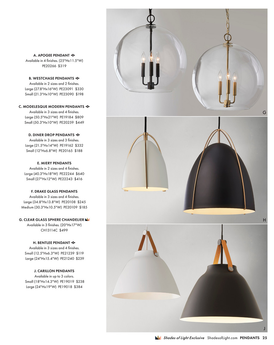 Shades of Light - Hamptons Hideaway - Verve Shell Pendant - Large