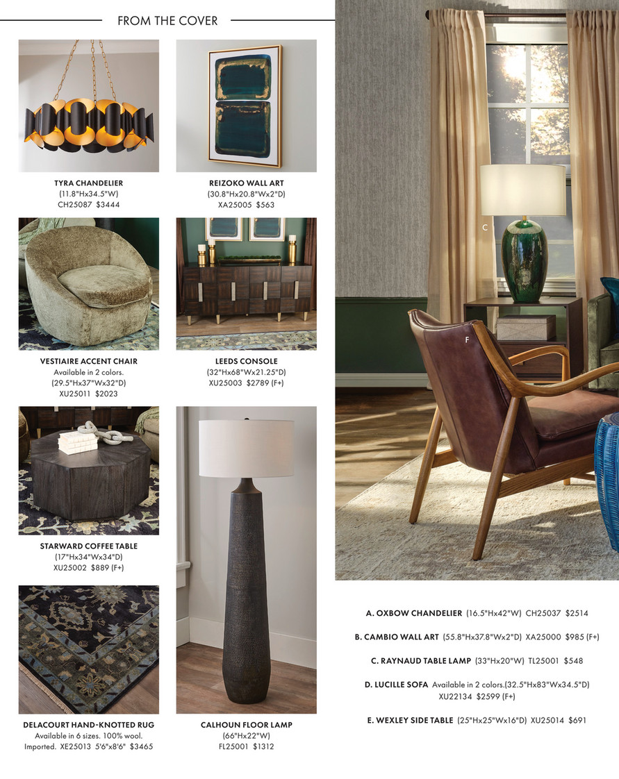 Shades of Light - Midcentury Mood 2025 - Oxbow Chandelier