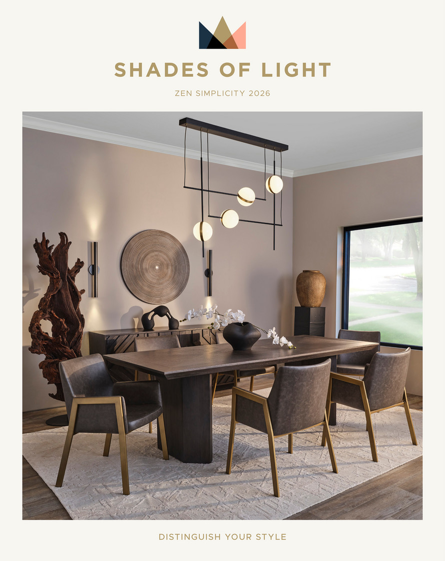 Shades of Light | Zen Simplicity 2026 - Loika Linear Chandelier