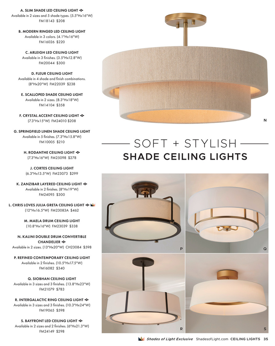 Shades of Light | Zen Simplicity 2026 - Scalloped Amber Glass Semi