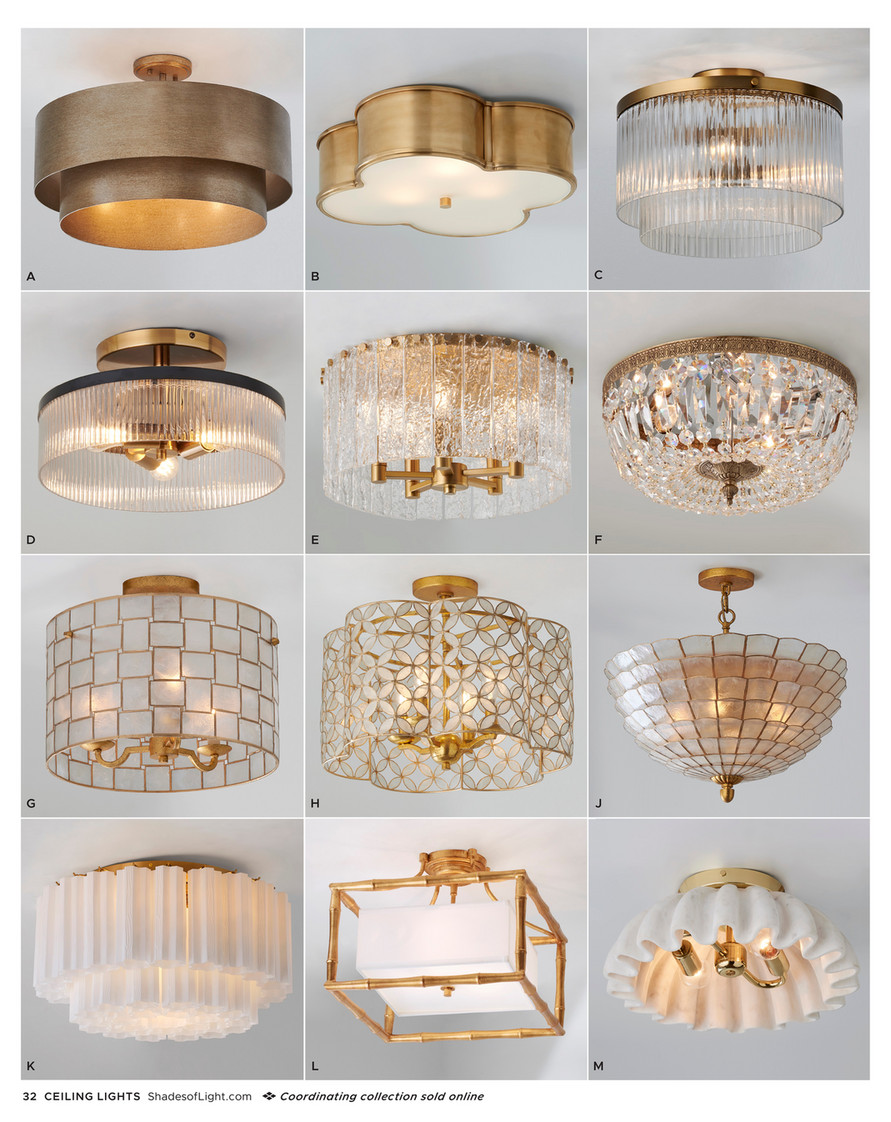 Shades of Light | Zen Simplicity 2026 - Scalloped Amber Glass Semi