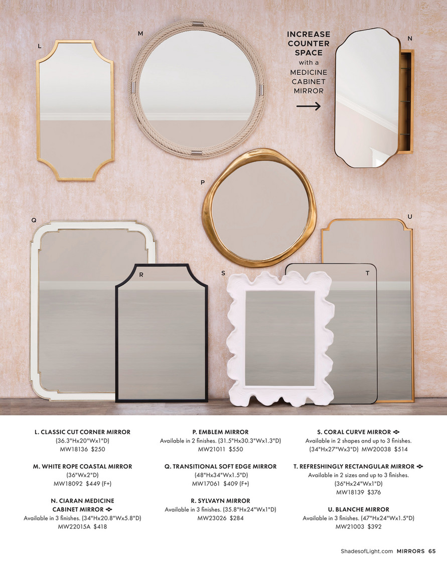 Shades of Light | Zen Simplicity 2026 - White Rope Coastal Mirror