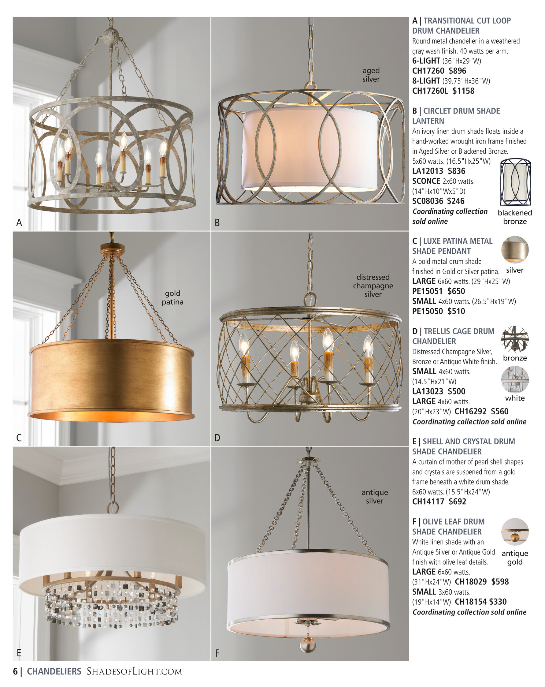 Lush Elegance 2019 - Float Drum Chandelier