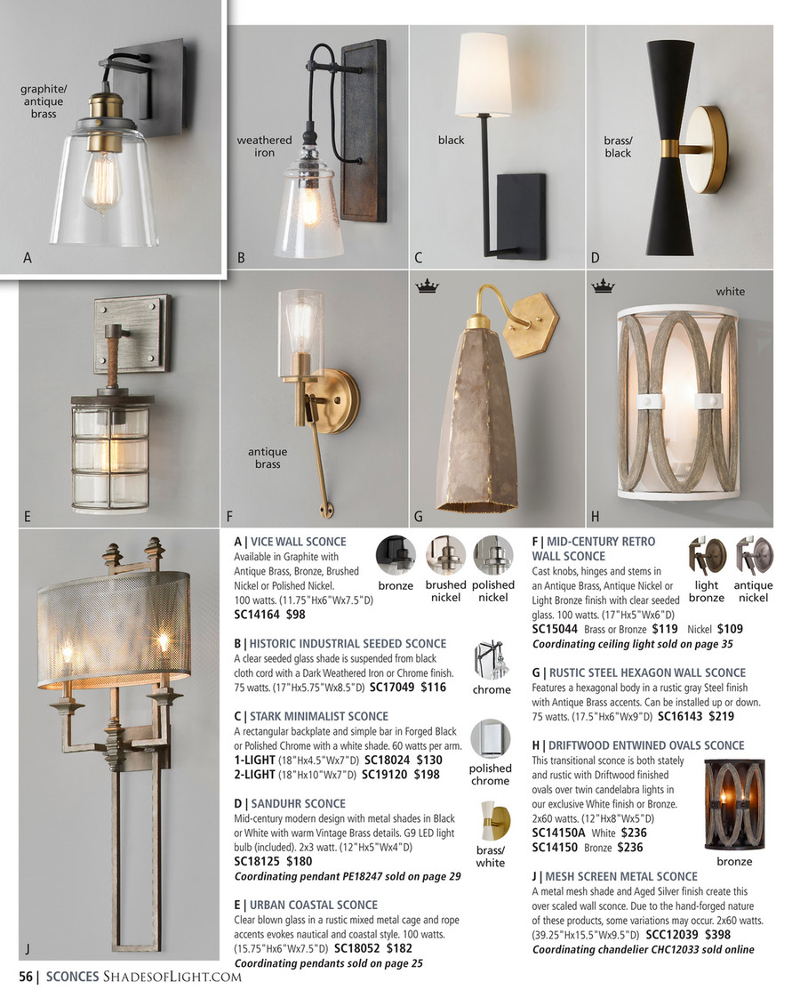 Sanduhr sconce deals