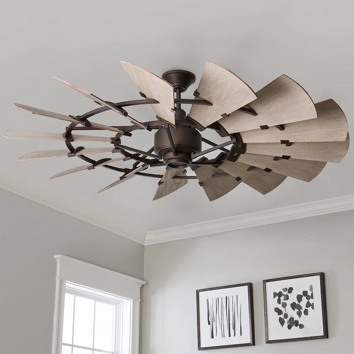 Shades Of Light Harbor Haven 2018 60 Rustic Windmill Ceiling Fan